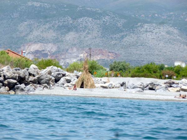 Καλύβα στη Δυτική Παραλία