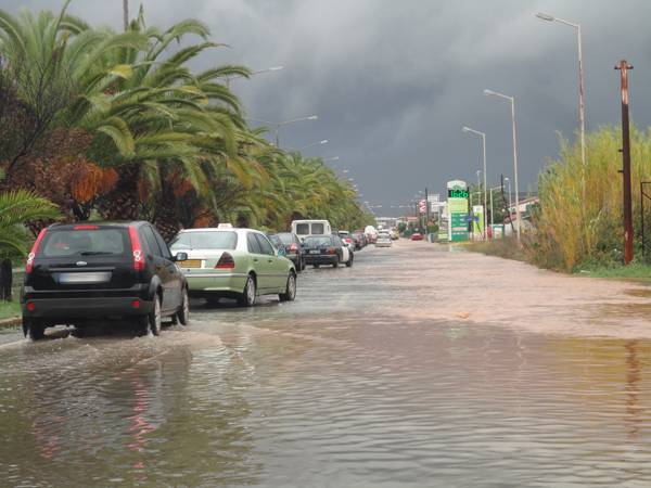 Αντιπλημμυρικά έργα στη Νέα Είσοδο Καλαμάτας