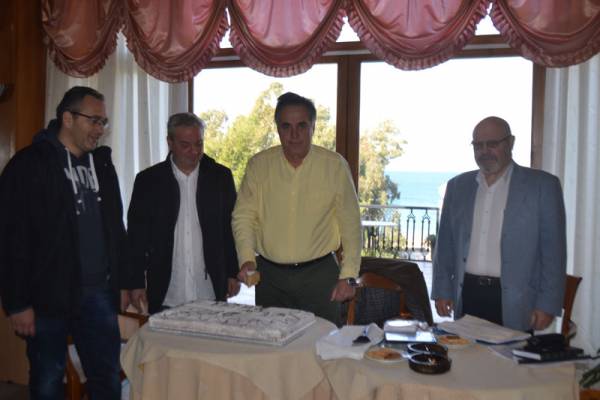 Εκοψε πίτα ο Σύλλογος Ξενοδόχων και Ιδιοκτητών Τουριστικών Καταλυμάτων Τριφυλίας