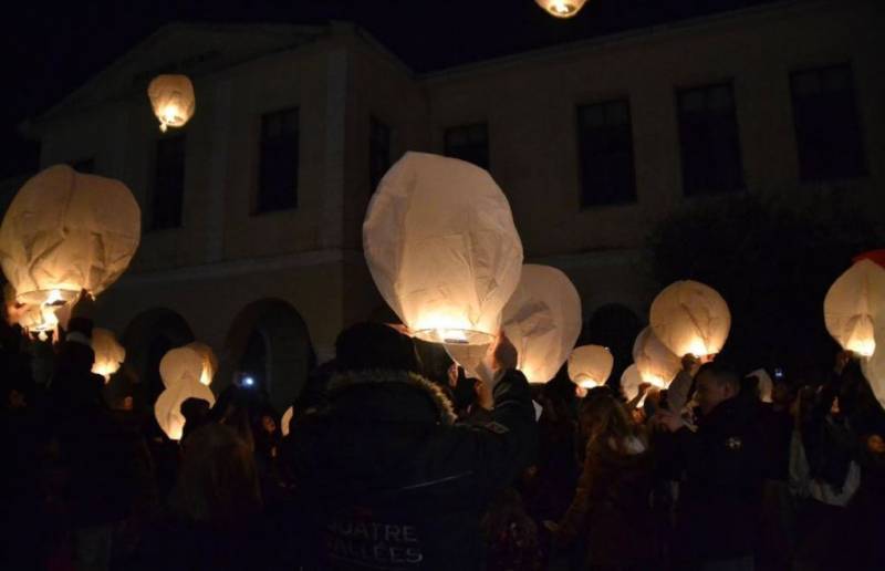 Το “πέταγμα των γλόμπων” και φέτος στην Κυπαρισσία