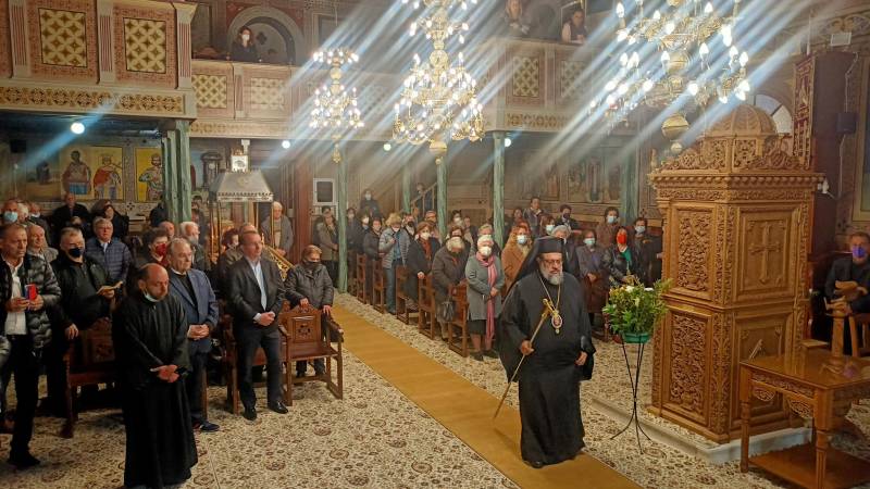 Μητρόπολη Μεσσηνίας: Η Β' Στάση των Χαιρετισμών στην Κορώνη (φωτογραφίες)