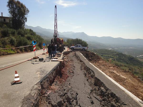 Χρειάζονται 400.000 ευρώ για τον παλιό εθνικό δρόμο