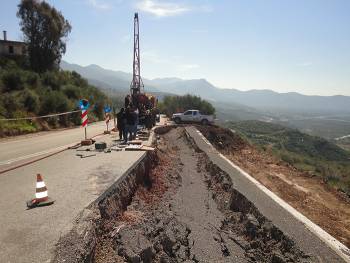 Χρειάζονται 400.000 ευρώ για τον παλιό εθνικό δρόμο