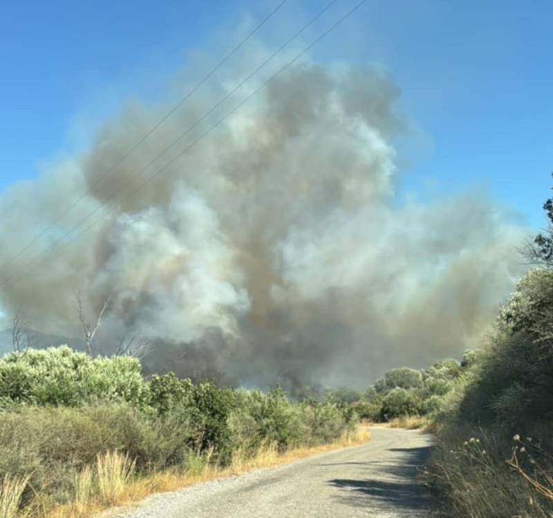 Φωτιά στο Νεοχώρι Μελιγαλά