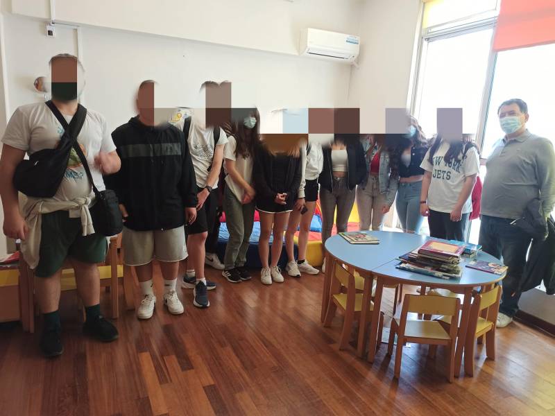 Σχολεία από τη Λακωνία στη Δημόσια Κεντρική Βιβλιοθήκη Καλαμάτας