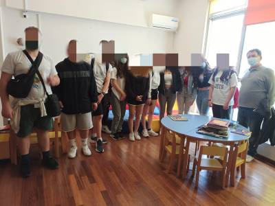 Σχολεία από τη Λακωνία στη Δημόσια Κεντρική Βιβλιοθήκη Καλαμάτας