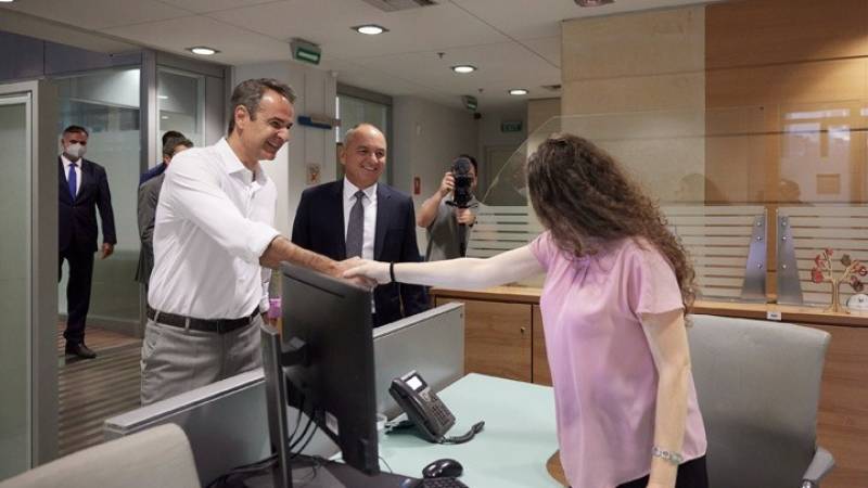 Μητσοτάκης: Σημαντική κατάκτηση για τους εργαζόμενους η ψηφιακή κάρτα εργασίας