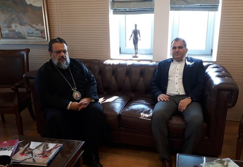 Ο μητροπολίτης Μεσσηνίας στο δήμαρχο Καλαμάτας