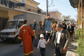 Βίντεο από την λιτανεία της εικόνας του αγίου Ηλία του Αρδούνη στην Καλαμάτα
