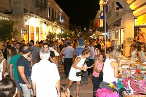 Περισσότερος κόσμος, μικρότερες εισπράξεις στη "Λευκή Νύχτα" της Καλαμάτας