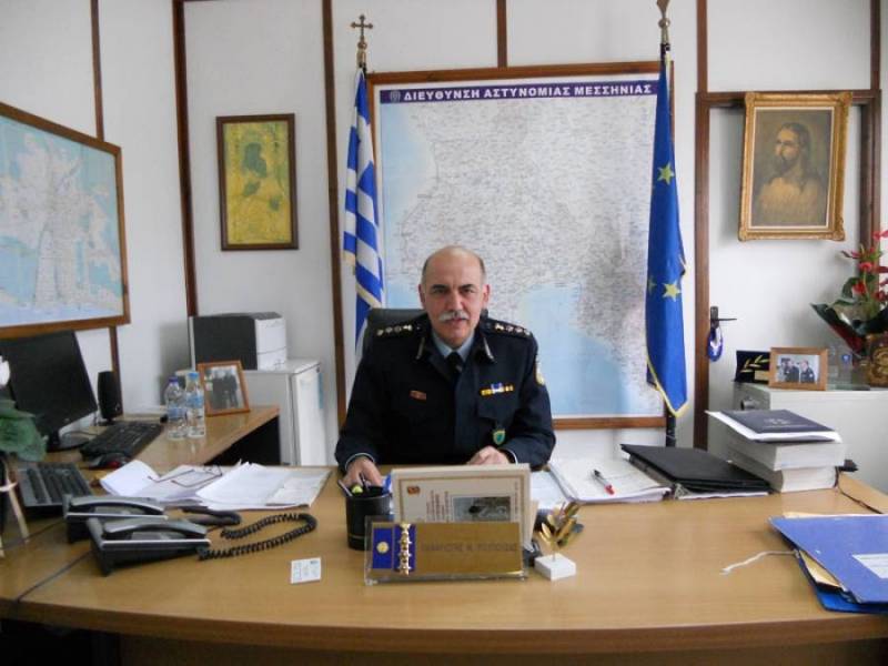 Ταξίαρχος ο Παναγιώτης Πούπουζας, που παραμένει στη Μεσσηνία