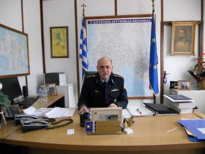 Ταξίαρχος ο Παναγιώτης Πούπουζας, που παραμένει στη Μεσσηνία
