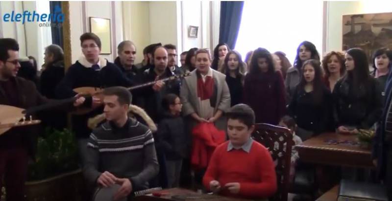 "Πλημμύρισε" κάλαντα η Καλαμάτα (βίντεο-φωτογραφίες)