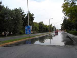 Νεροπαγίδες στο δρόμο