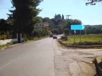 Εργασίες διαγράμμισης στο Ριζόμυλος - Κορώνη