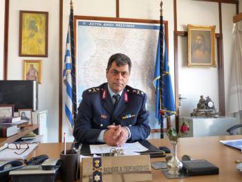 Νέος Περιφερειακός Διευθυντής Πελοποννήσου ο υποστράτηγος Βασίλης Γεωργακόπουλος