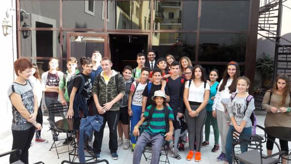 Μαθητές του 7ου Γυμνασίου στο μουσείο παραδοσιακών φορεσιών