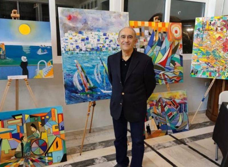 Έκθεση ζωγραφικής του Werner Hermann από την Παναρκαδική Ομοσπονδία Ελλάδος