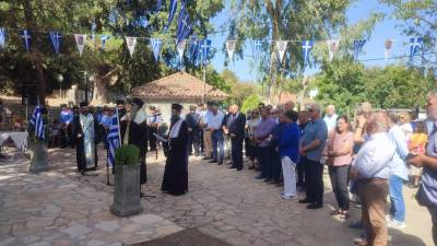 Εκδήλωση μνήμης για το ολοκαύτωμα του Αετού - Φόρος τιμής στα θύματα της ναζιστικής θηριωδίας (βίντεο+φωτο)