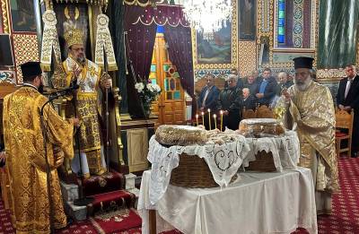 Ο Μητροπολίτης Μεσσηνίας στα Αρφαρά