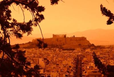 Νέο κύμα μεταφοράς σαχαριανής σκόνης στην Ελλάδα από το Σάββατο