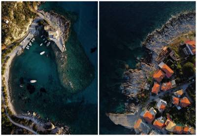 Η ομορφιά της Καρδαμύλης από ψηλά!