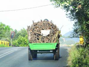 Ξύλα με το... τσουβάλι γιατί δεν αντέχει η τσέπη