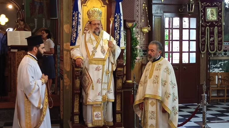 Στη Νέα Κορώνη λειτούργησε ο μητροπολίτης Μεσσηνίας