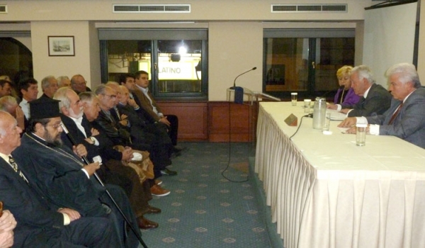 Παρουσιάστηκε το βιβλίο του Παναγή Κουμάντου