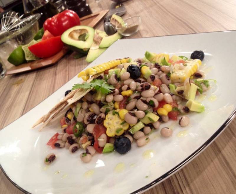 Σαλάτα με μαυρομάτικα