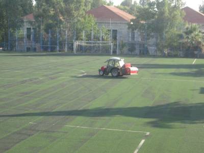 Καλαμάτα: Νέος τάπητας στο γήπεδο “Π. Μπαχράμης”