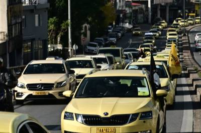 Χωρίς ταξί Τρίτη και Τετάρτη η Αττική