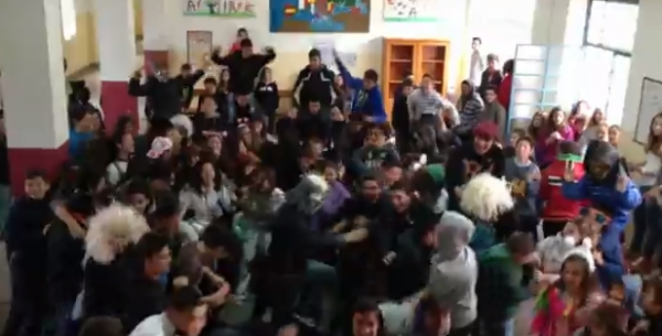 Harlem Shake στο Γυμνάσιο Κυπαρισσίας! (βίντεο)