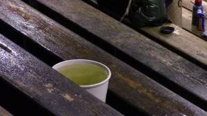 Φίλαθλοι και... κουβάδες στο Κλειστό της Παραλίας (βίντεο)