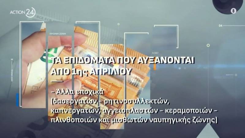 &#039;Ερχεται αύξηση του κατώτατου μισθού - Τα επιδόματα που αυξάνονται από 1η Απριλίου (Βίντεο)