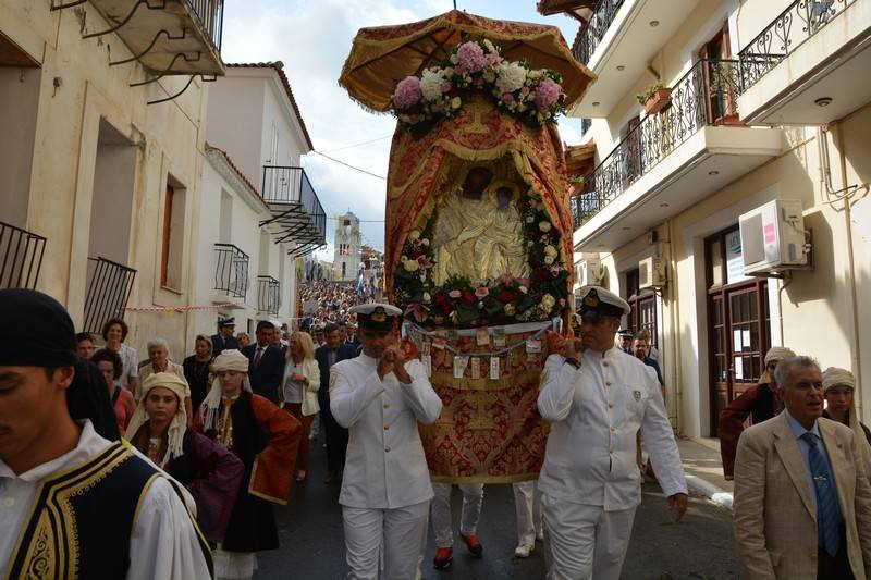Η Πύλος γιόρτασε την προστάτιδά της Παναγία Μυρτιδιώτισσα
