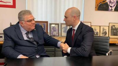 Περιοδεία Εμφιετζόγλου - Μπογδάνου στην Πελοπόννησο