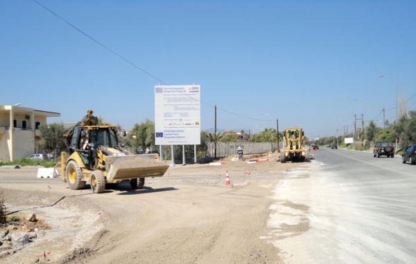 &quot;Μάχη&quot; για να παραδοθεί τέλη Μαΐου ο νέος δρόμος