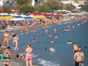 Πλημμύρισαν οι παραλίες της Μεσσηνίας