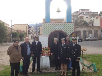 Ο Αγιος Νικόλαος στο λιμάνι Κυπαρισσίας