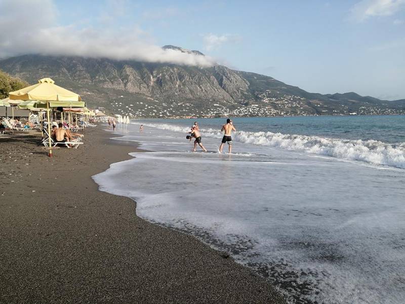 Χάρηκαν τη θάλασσα