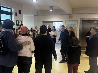 Επίσκεψη Πτωχού σε δομές ειδικής αγωγής στην Καλαμάτα