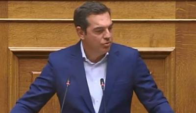 Τσίπρας: Ο κ. Μητσοτάκης έχει τη βασική ευθύνη, πήρε πίσω την ψεύτικη συγγνώμη που είπε την ώρα της καταστροφής
