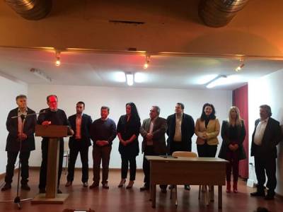Ομιλία Νίκα σε συγκέντρωση στη Μεθώνη