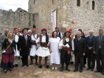 Γιορτάστηκε στην Καρδαμύλη η εξέγερση των Μανιατών - Ενταση με Κουκούτση (φωτογραφίες)