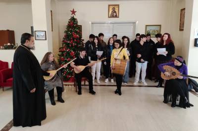 Κάλαντα στον μητροπολίτη Μεσσηνίας