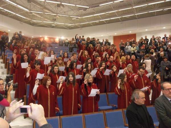 Δύο ορκωμοσίες στο ΤΕΙ Πελοποννήσου