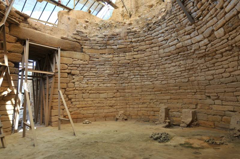 Εφορεία Αρχαιοτήτων Μεσσηνίας: Σύμβαση για αντιστήριξη του θολωτού τάφου της Ανθειας