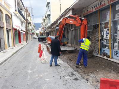 Καλαμάτα: Ξεκίνησε μετά από καθυστέρηση μηνών η ανάπλαση της Αναγνωσταρά