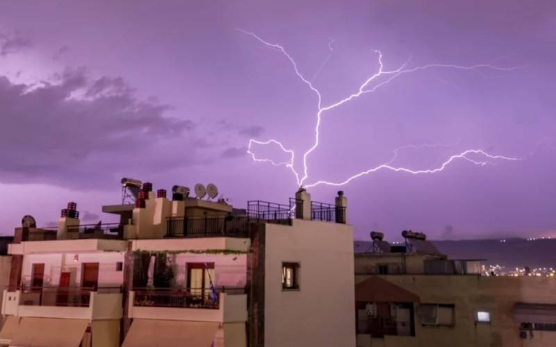 Νέα προειδοποίηση της ΕΜΥ για την κακοκαιρία τις επόμενες ώρες - Καταιγίδες, χαλάζι και χιόνια